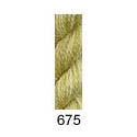 Daisies 1 ply Wool 675 Olive - medium