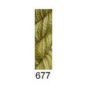 Daisies 1 ply Wool 677 Olive - dark