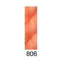 Daisies 1 ply Wool 806 Burnt Orange - medium dark