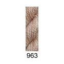 Daisies 1 ply Wool 963 Chocolate Dip - light