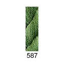 Poppies Silk & Wool 587 Apple Green - dark
