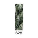 Poppies Silk & Wool 628 Eucalypt - very dark