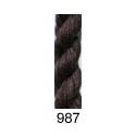 Poppies Silk & Wool 987 Slate - dark