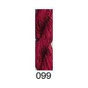 Stars Stranded Silk 099 Raspberry - ultra dark