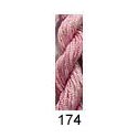 Stars Stranded Silk 174 Mulberry - medium light