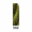 Stars Stranded Silk 568 Kiwifruit - very dark