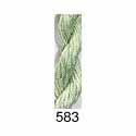 Stars Stranded Silk 583 Apple Green - light