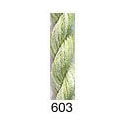 Stars Stranded Silk 603 Rainforest - light