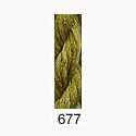 Stars Stranded Silk 677 Olive - dark