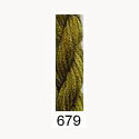 Stars Stranded Silk 679 Olive - ultra dark
