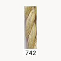 Daisies 1 ply Wool 742 Daffodil - very light