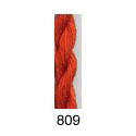 Stars Stranded Silk 809 Burnt Orange - ultra dark