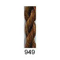 Stars Stranded Silk 949 Hazelnut - ultra dark