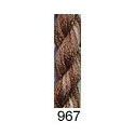Stars Stranded Silk 967 Chocolate Dip - dark