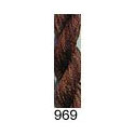 Stars Stranded Silk 969 Chocolate Dip - ultra dark