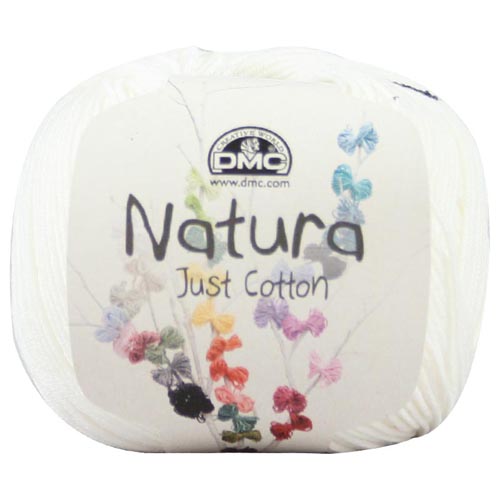 DMC Natura Just Cotton 4 ply - 02 Ivory