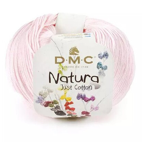 DMC Natura Just Cotton 4 ply - 06 Rose Layette