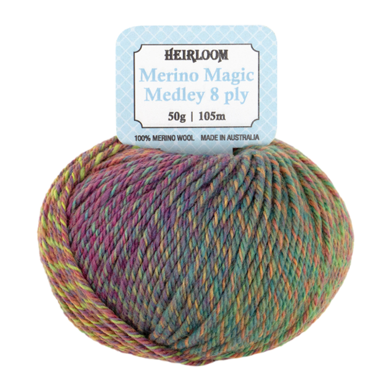 Merino Magic Medley 8 ply - 7084 Birdsong