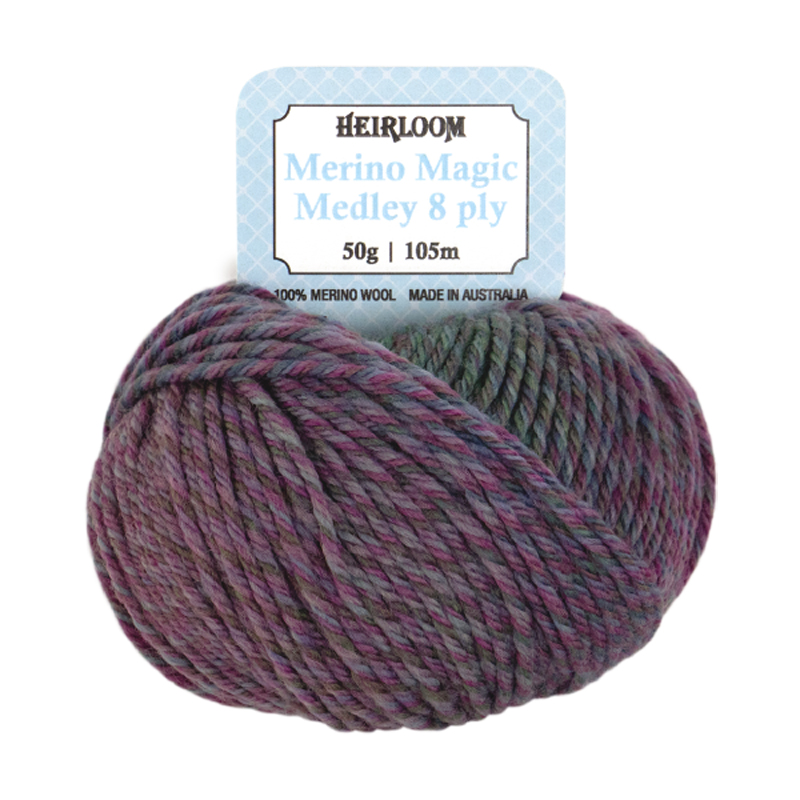 Merino Magic Medley 8 ply - 7085 Midnight