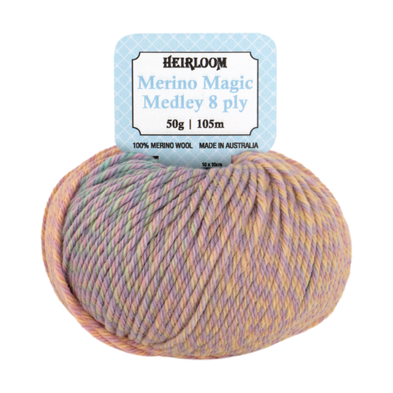 Merino Magic Medley 8 ply - 7087 Serenade