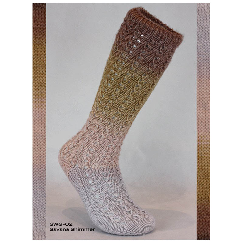 Fiori Gradient Sock SWG-002 Savana Shimmer