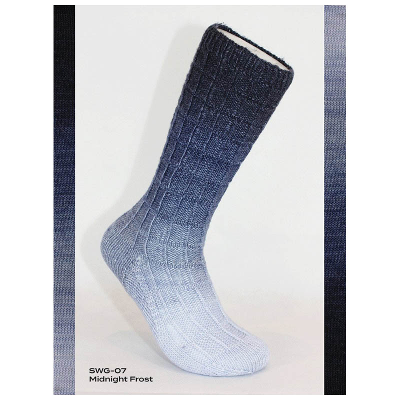 Fiori Gradient Sock SWG-007 Midnight Frost