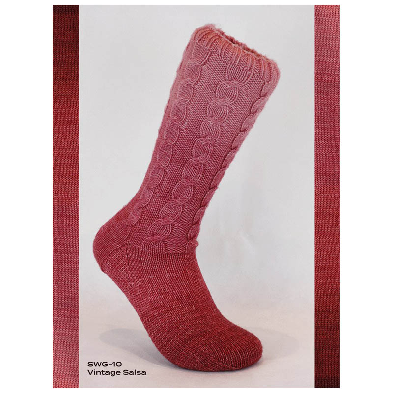 Fiori Gradient Sock SWG-010 Vintage Salsa