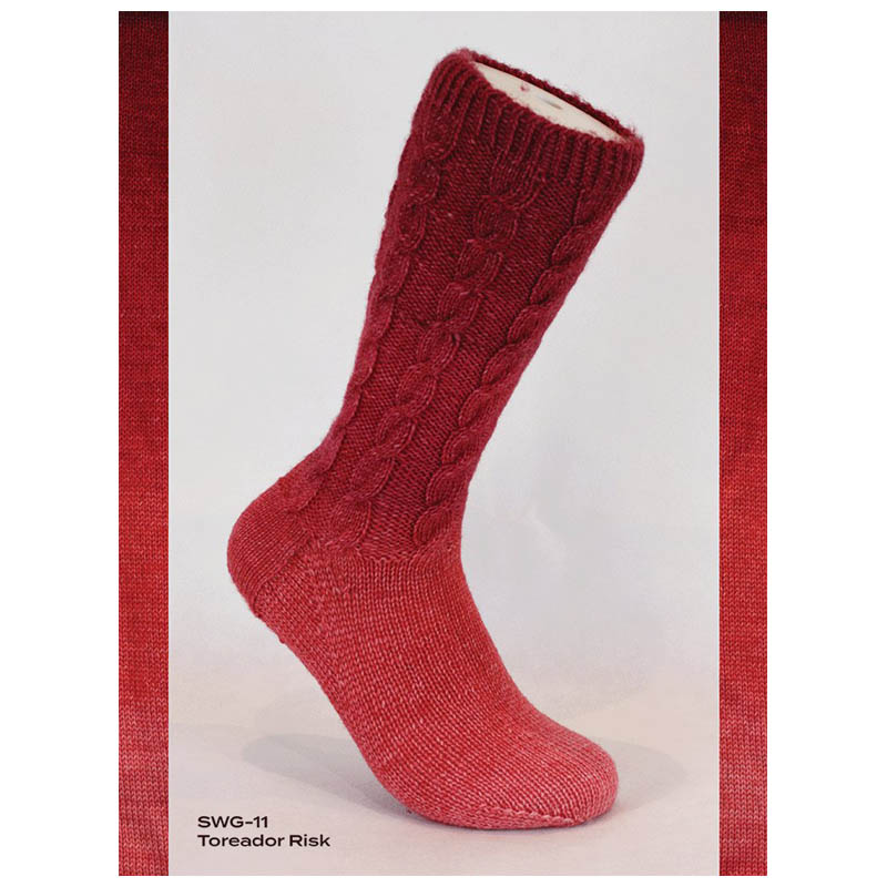 Fiori Gradient Sock SWG-011 Toreador Risk